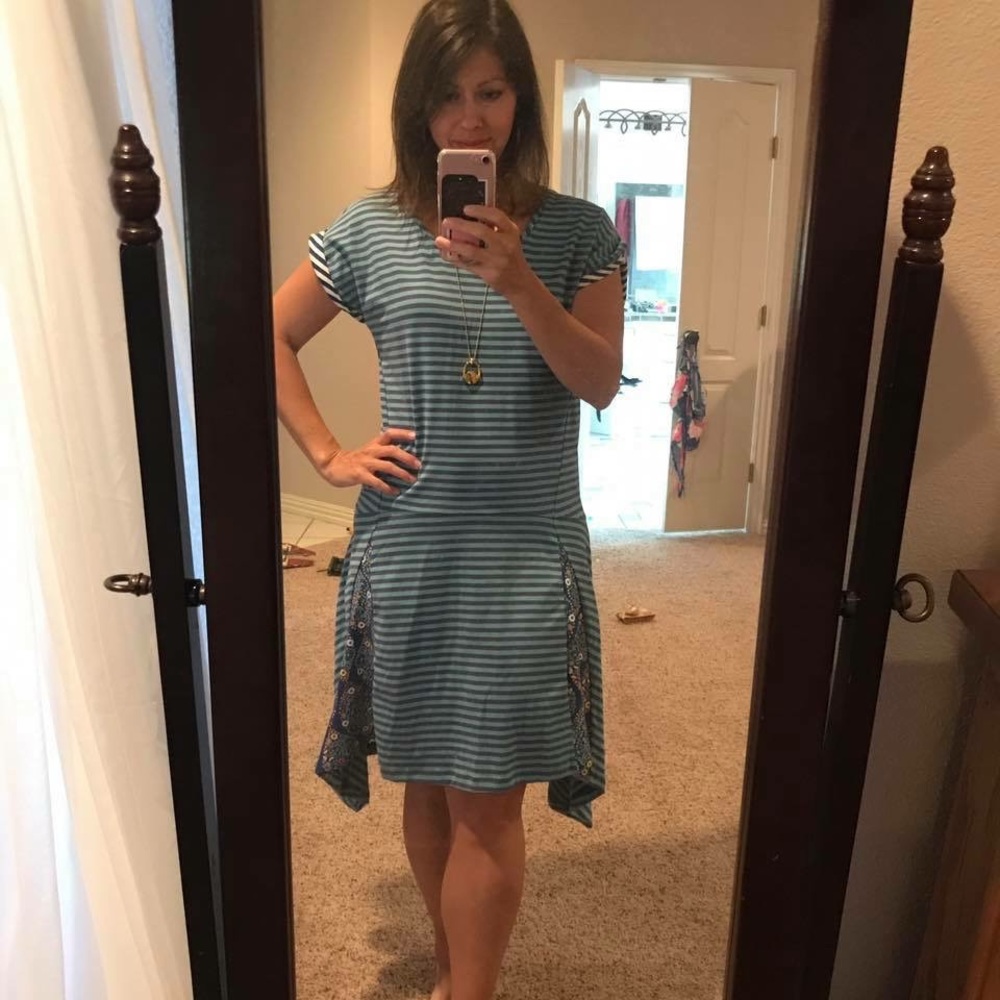 Matilda Jane Striped Walkabout Dress NWT Size S